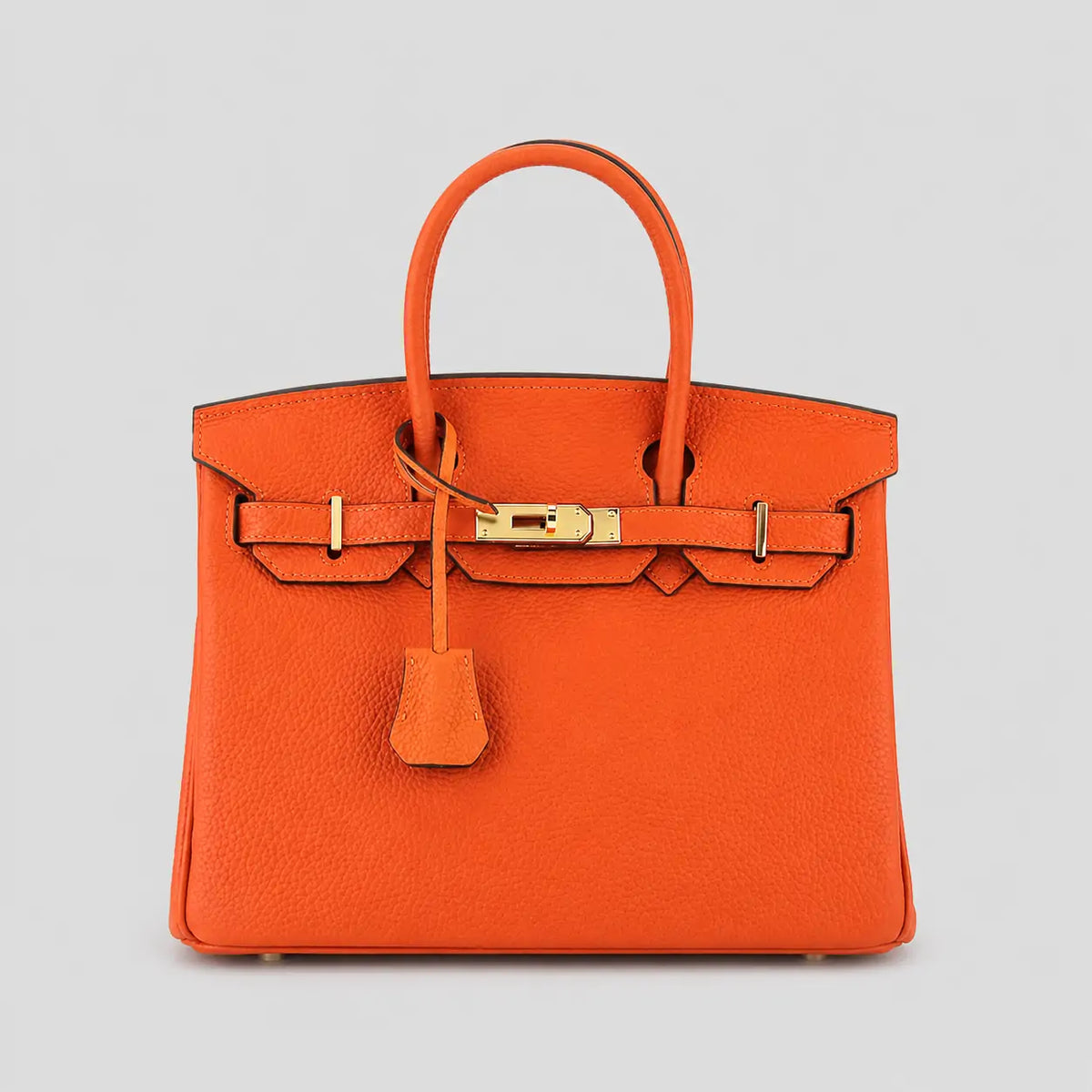 Women’s Genuine Leather Top Handle Handbags – 30CM