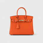 Women’s Genuine Leather Top Handle Handbags – 25cm