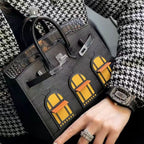 Women’s Genuine Leather HOUSE Top Handle Bags