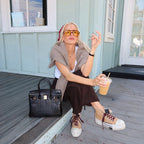 Women’s Alligator Print Top Handle Bags in Split Leather