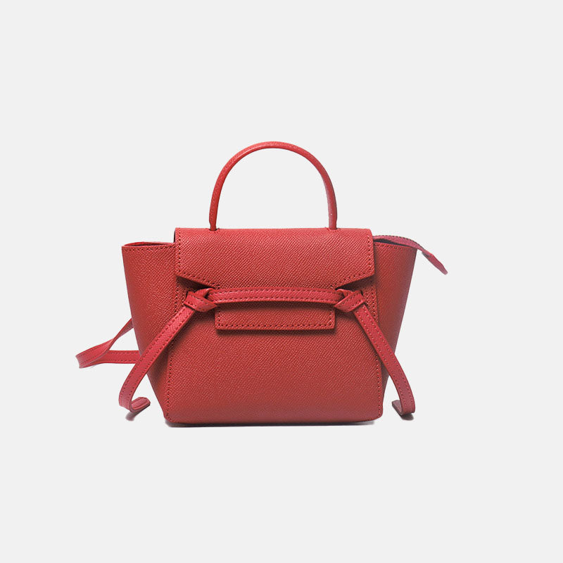 Women’s Split Leather Satchel Bags with Shoulder Strap