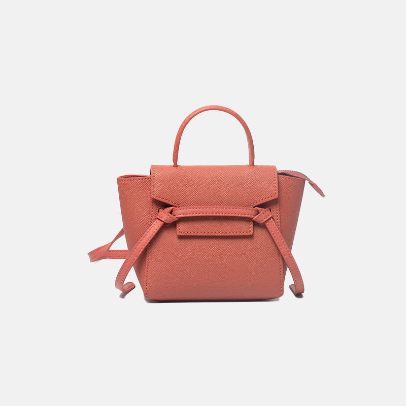 Women’s Split Leather Satchel Bags with Shoulder Strap