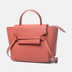 Women’s Split Leather Satchel Bags with Shoulder Strap