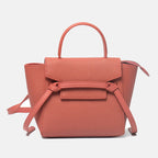 Women’s Split Leather Satchel Bags with Shoulder Strap