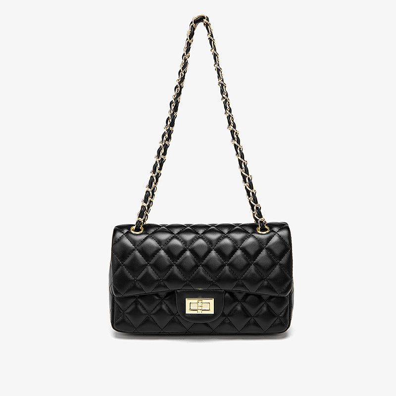 Women’s Classic Quilted Convertible Chains Crossbody Bags