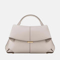 Women’s Split Leather Flap Crossbody Shoulder Handbag