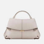 Women’s Split Leather Flap Crossbody Shoulder Handbag