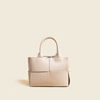 Women’s Woven Crossbody Shoulder Tote Bags in Genuine Leather
