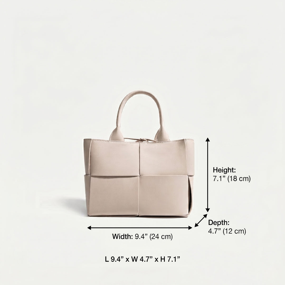 Women’s Woven Crossbody Shoulder Tote Bags in Genuine Leather