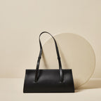 Women’s Genuine Leather Shoulder Baguette Bag
