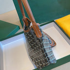 Women’s Canvas Leather Trim Mini Hobo Bag
