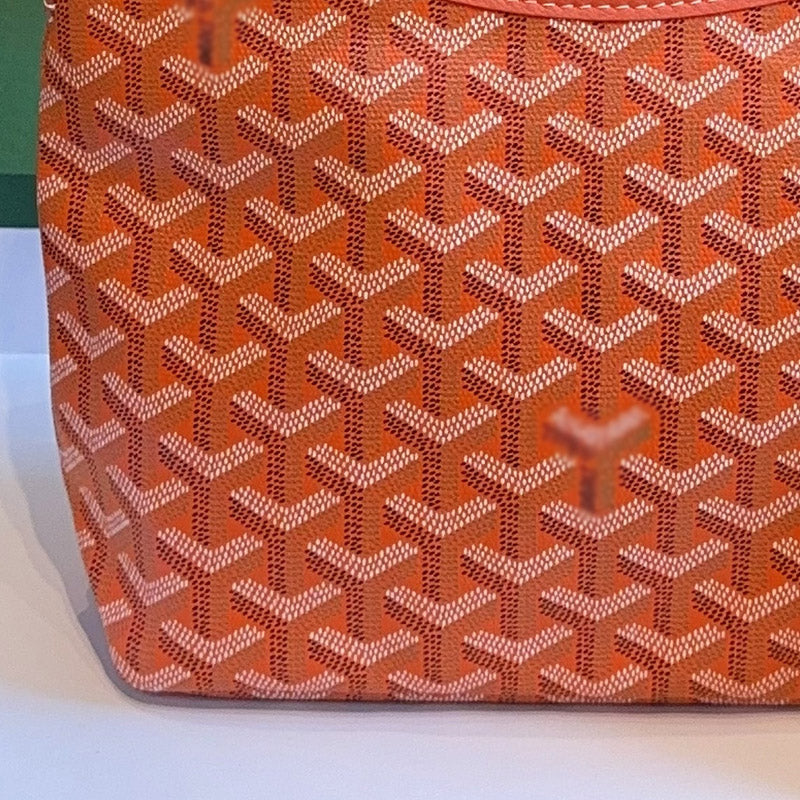 Women’s Canvas Leather Trim Mini Hobo Bag