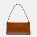 Women’s Minimalist Genuine Leather Baguette Bag