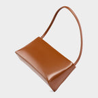Women’s Minimalist Genuine Leather Baguette Bag