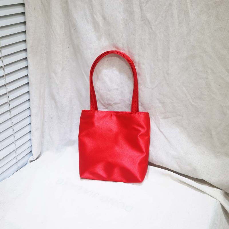 Women’s Minimal Mini Satin Tote