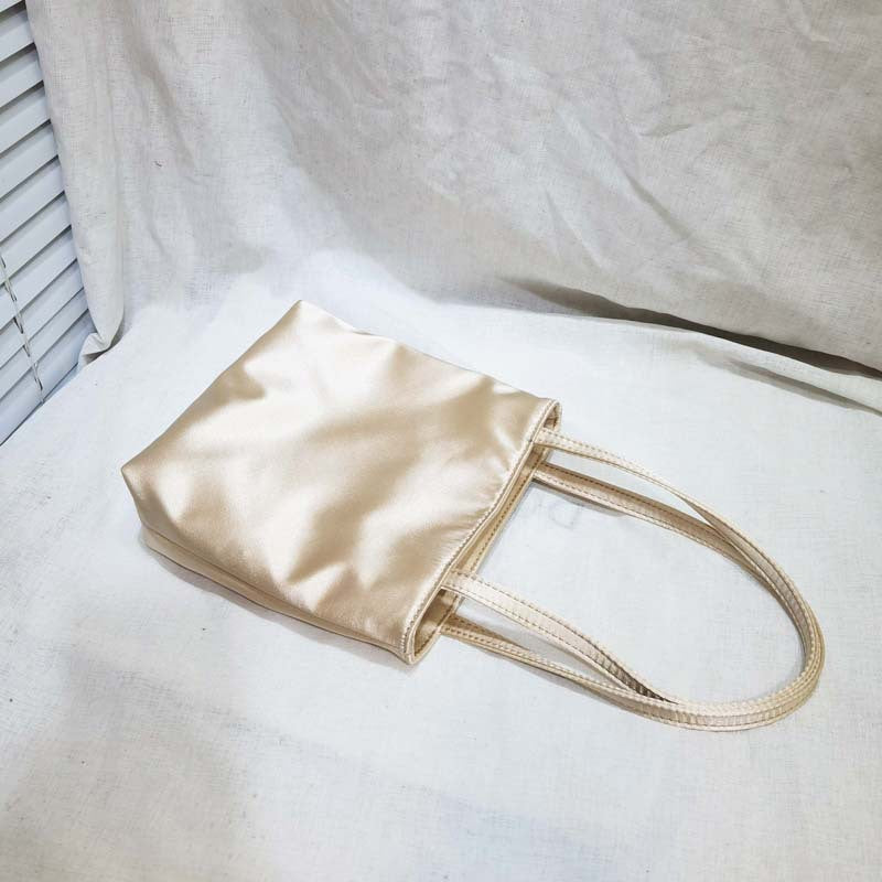 Women’s Minimal Mini Satin Tote
