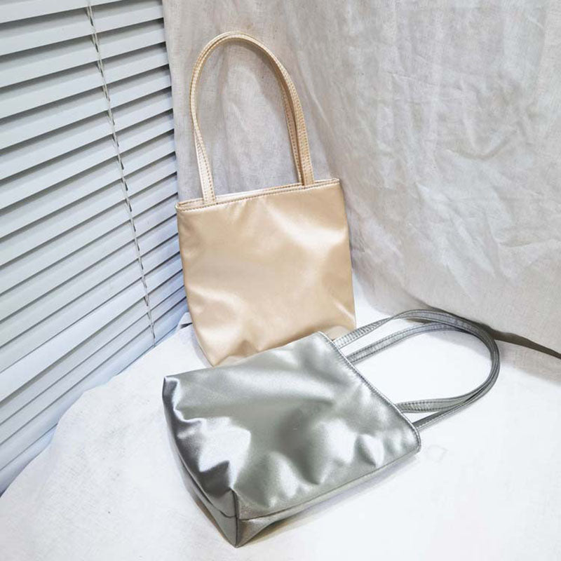 Women’s Minimal Mini Satin Tote