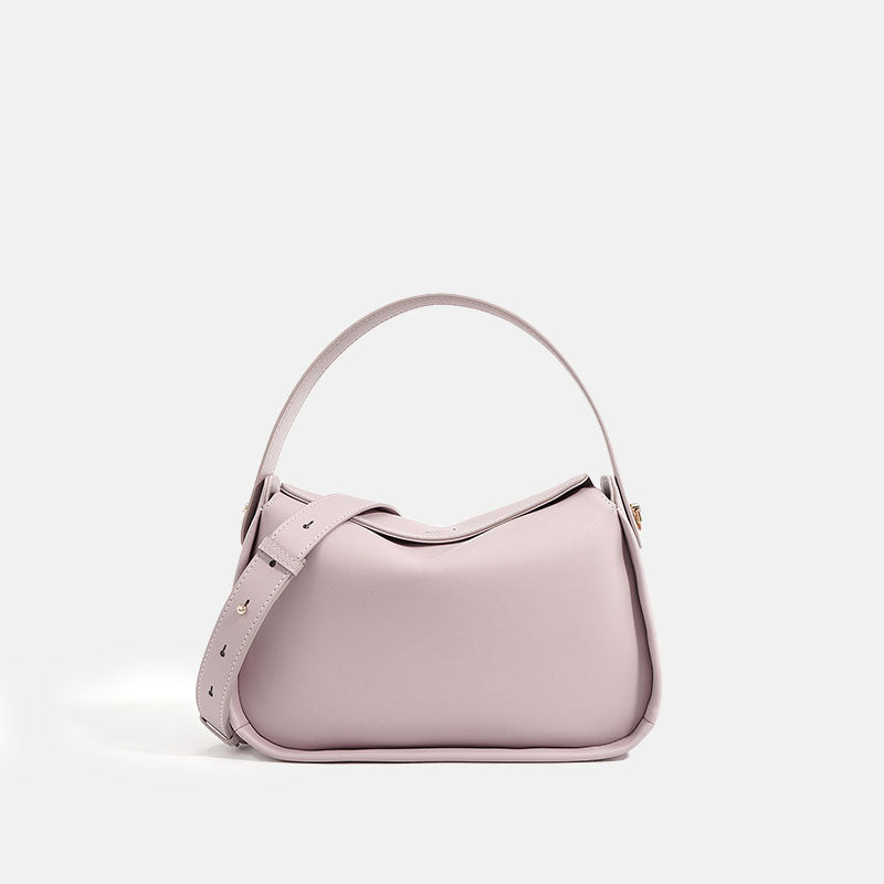 Women’s Genuine Leather Dumpling Shape Single Shoulder Crossbody Handbag