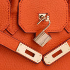 Women’s Genuine Leather Top Handle Handbags – 30CM
