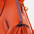 Women’s Genuine Leather Top Handle Handbags – 30CM