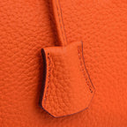 Women’s Genuine Leather Top Handle Handbags – 35 cm Version – Without Shoulder Strap