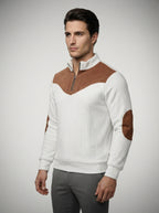The Kelso Panel Zip in White