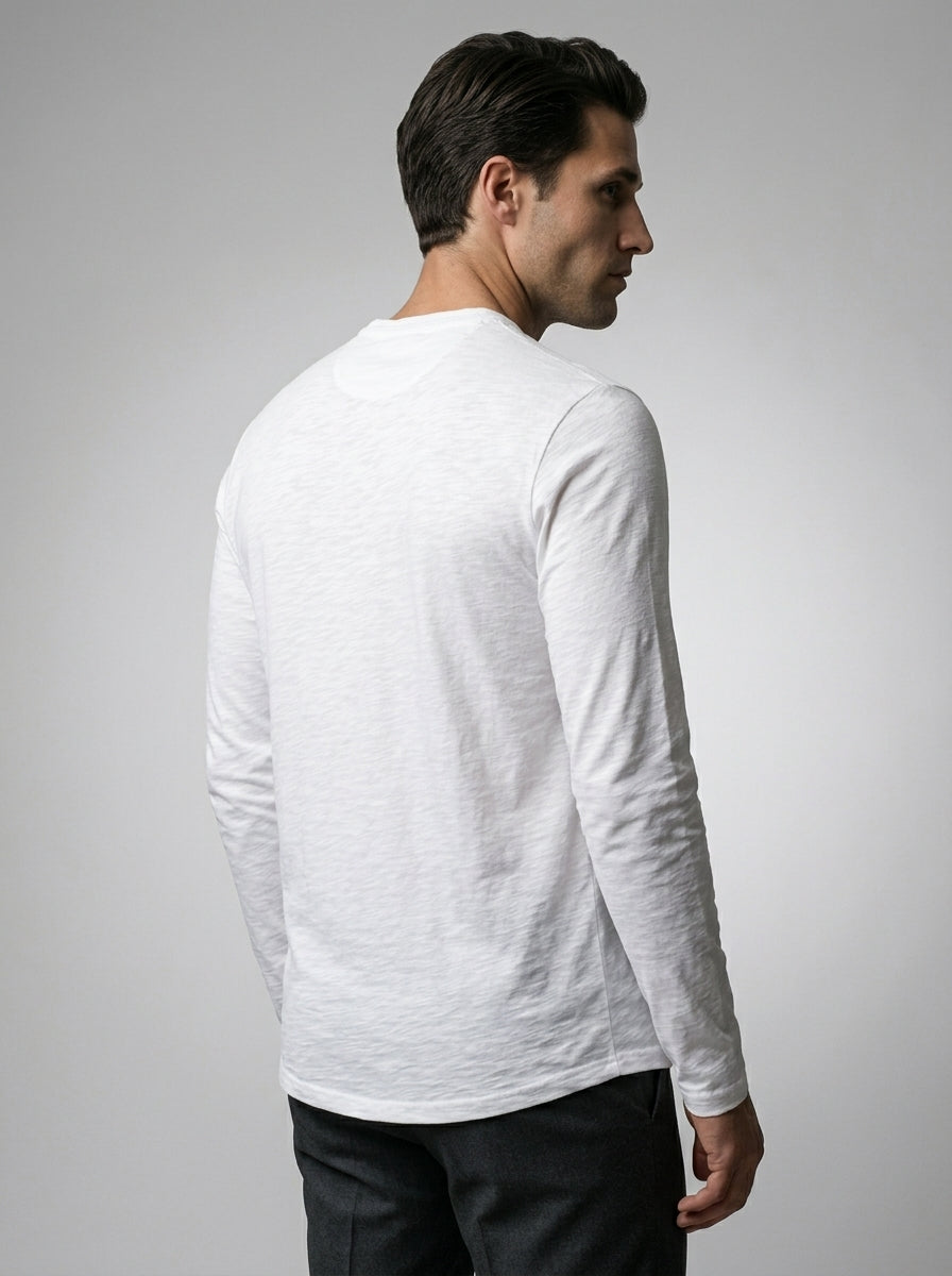 The Maidstone Crew Henley in White