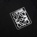 Anagram Multicolor Patch T-Shirt in white and blue
