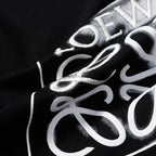 Anagram Multicolor Patch T-Shirt in white and blue
