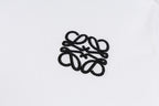 Anagram Embroidered T-Shirt in black and white
