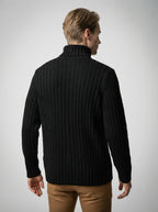 The Hartsmere Roll Neck in Black