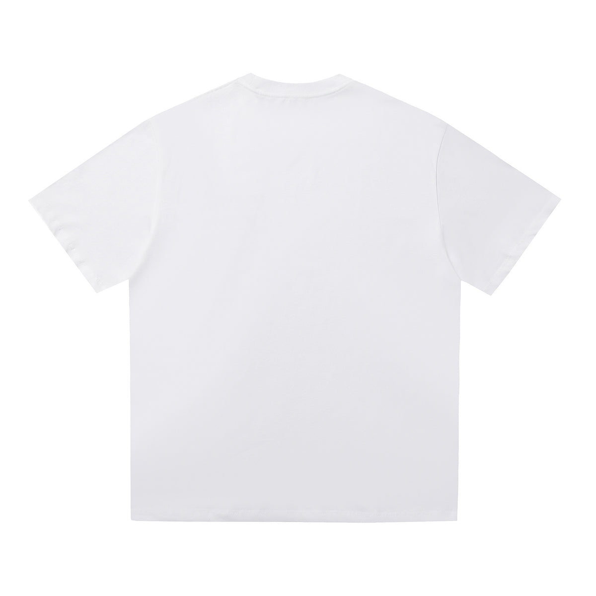 Anagram Multicolor Patch T-Shirt in white and blue