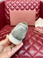 Summer Walk Loafers in sage green