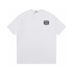 Anagram Embroidered T-Shirt in black and white