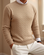 Avery Ashdown O-Neck Ribbed Pullover