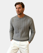 Avery Ashdown O-Neck Ribbed Pullover