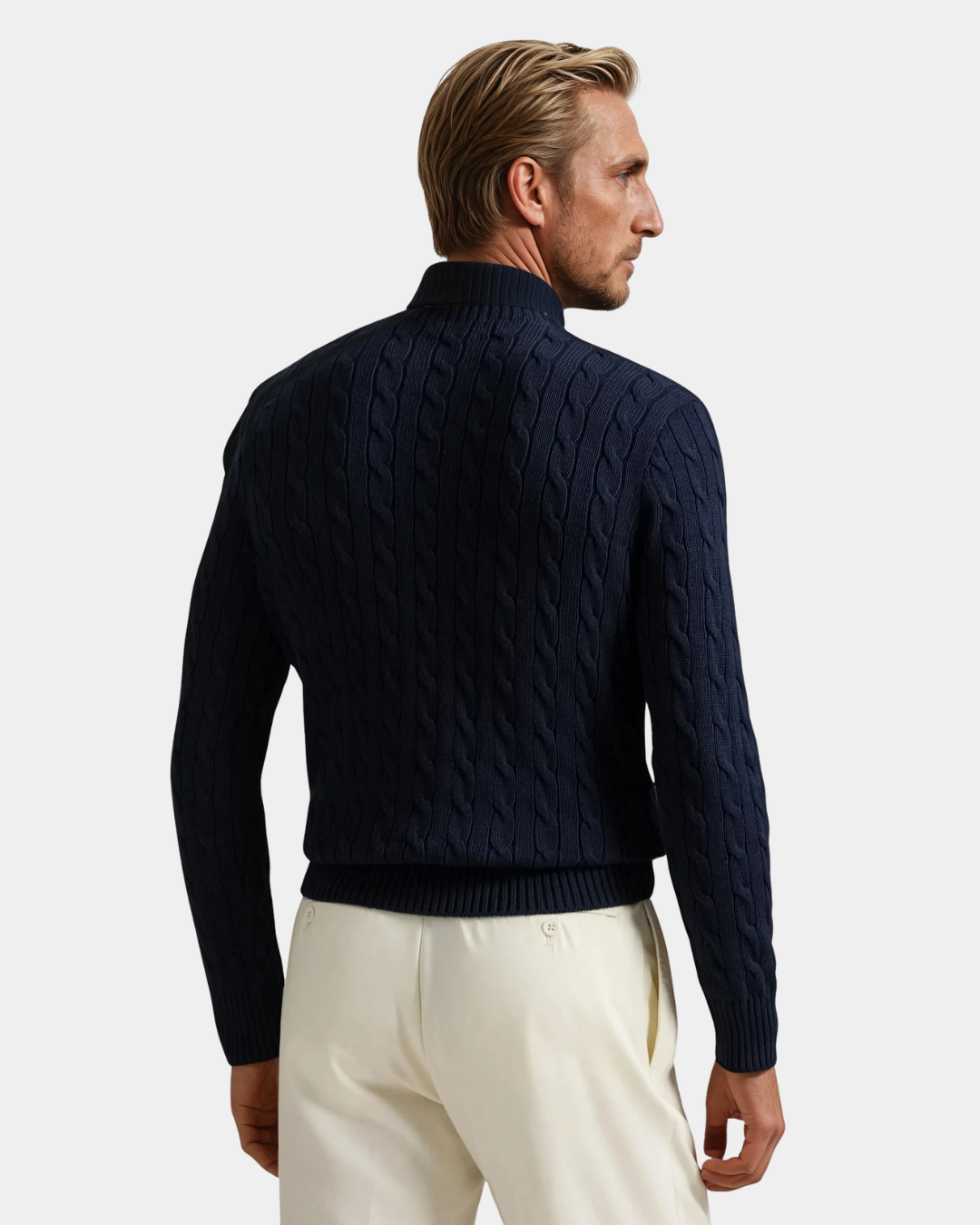 Avery Ashdown O-Neck Ribbed Pullover