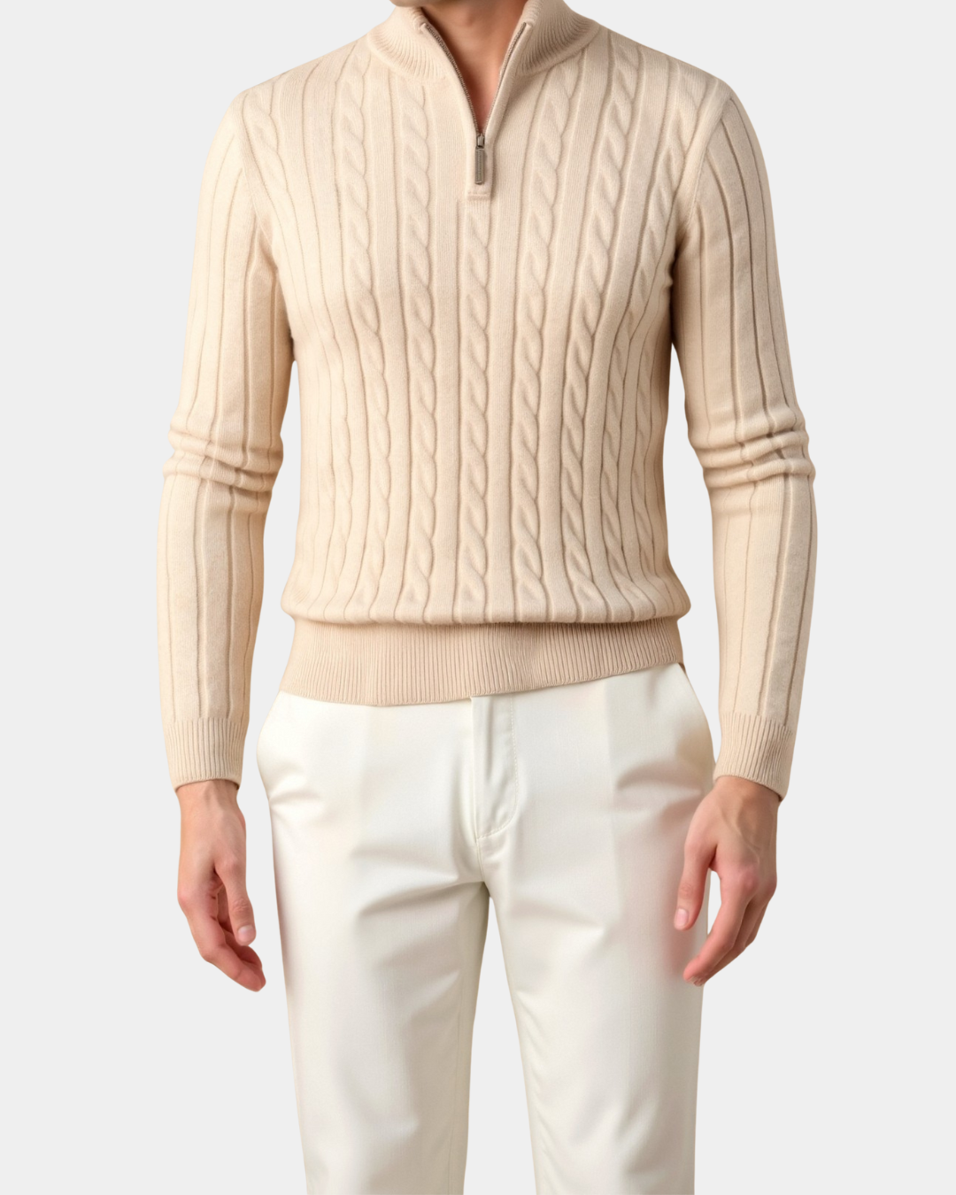 Avery Ashdown Legacy Quarter-Zip Knit