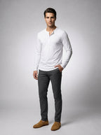 The Maidstone Crew Henley in White