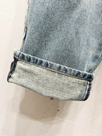 Monogram Carpenter Jeans in light blue