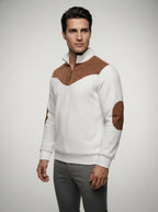The Kelso Panel Zip in White