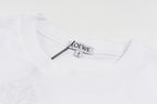 Anagram Embroidered T-Shirt in black and white