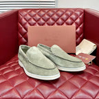 Summer Walk Loafers in sage green