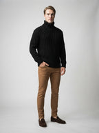 The Hartsmere Roll Neck in Black