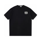 Anagram Embroidered T-Shirt in black and white
