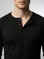 The Ashby Henley in Black