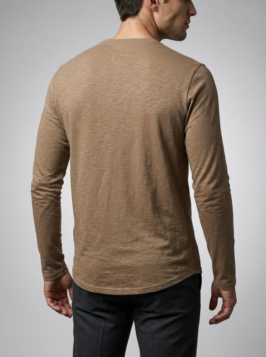 The Maidstone Crew Henley in Beige