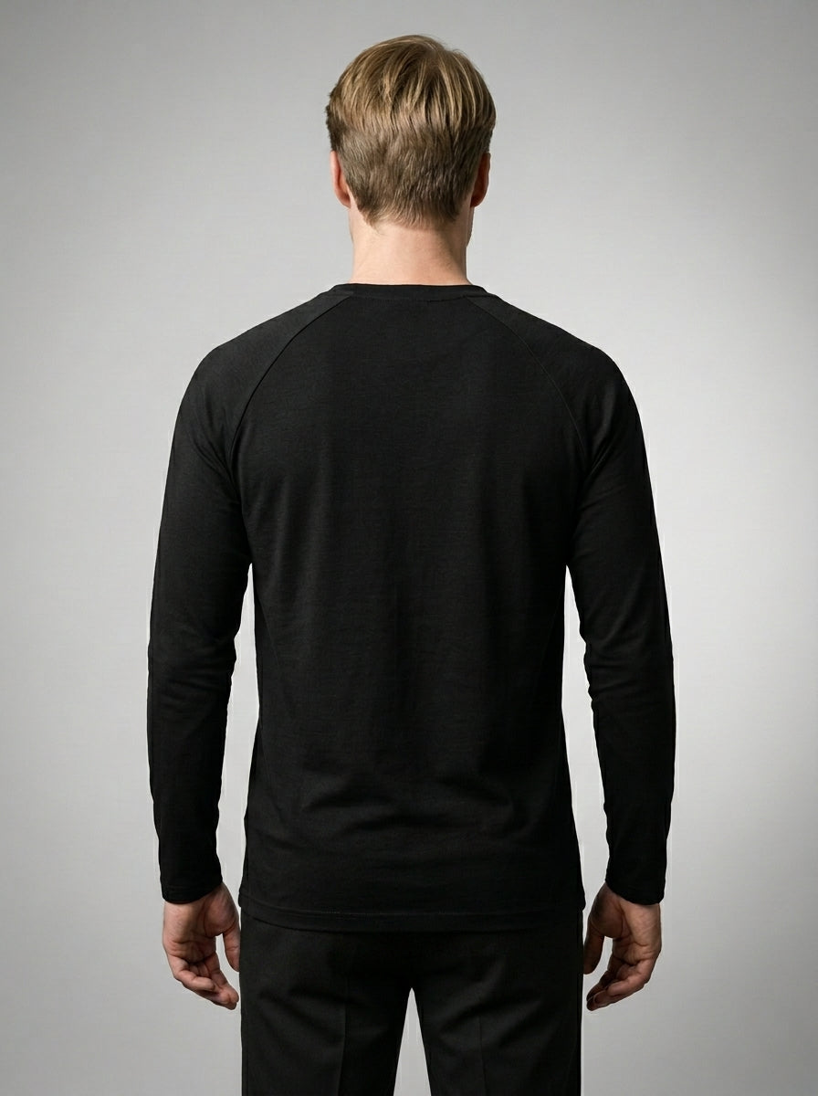 The Ashby Henley in Black