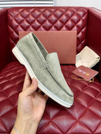 Summer Walk Loafers in sage green