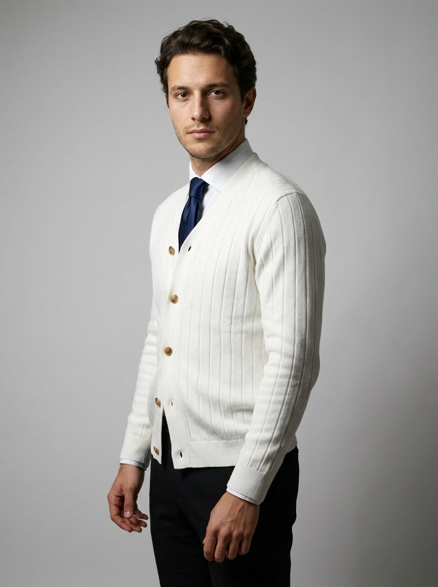 The Ashworth Rib Cardigan